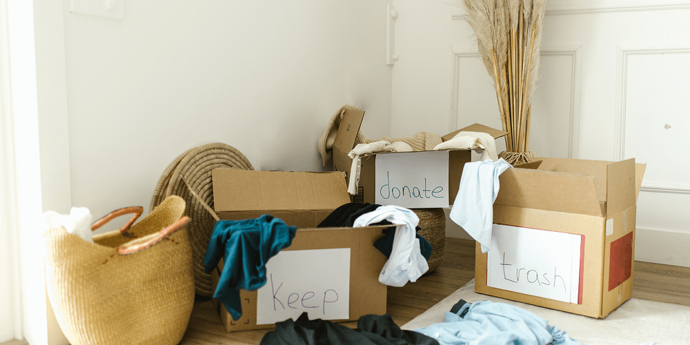 decluttering